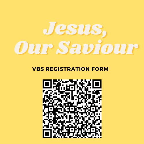 QRCode for VBS Registration Form